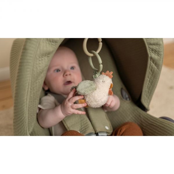 Peluche vibrante poule - Little Farm
