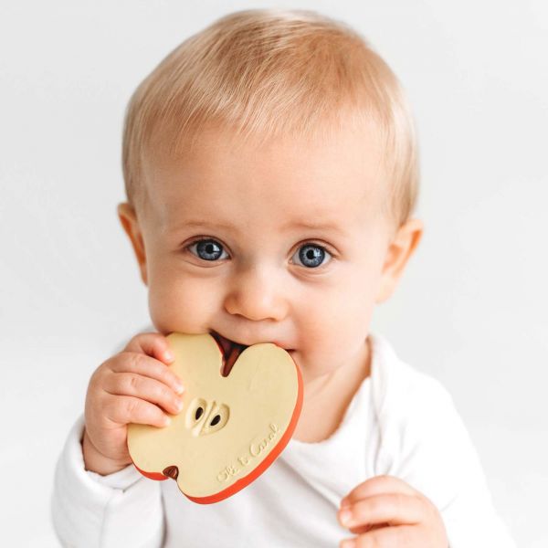 Anneau de dentition Jouet de bain Pepita la pomme