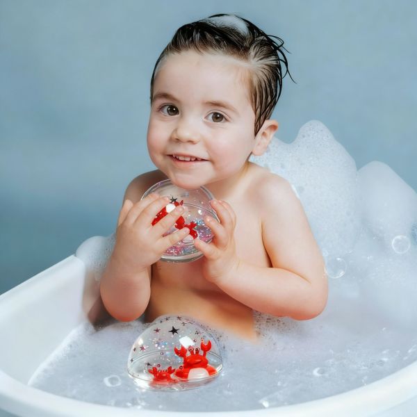 Jouet de bain Happy Bubbles Crabs