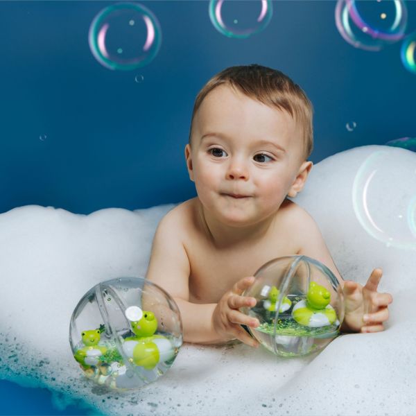 Jouet de bain Happy Bubbles Froggies