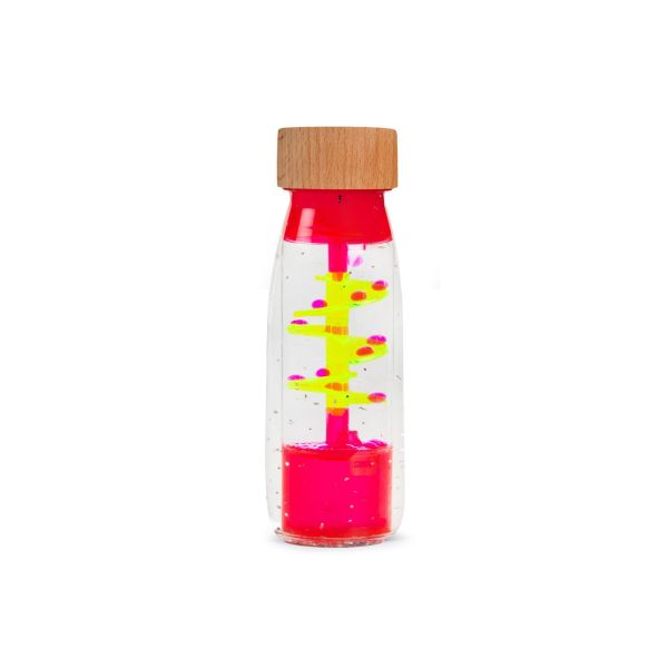 Bouteille sensorielle Move Spirale rose