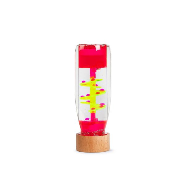 Bouteille sensorielle Move Spirale rose