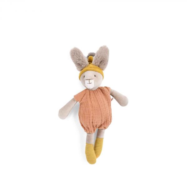 Peluche lapin 32 cm Trois petits lapins - Argile