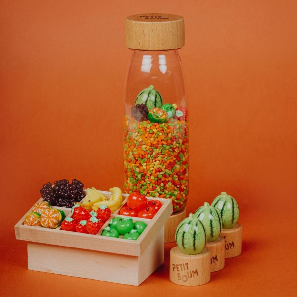 Bouteille sensorielle Learn Fruits