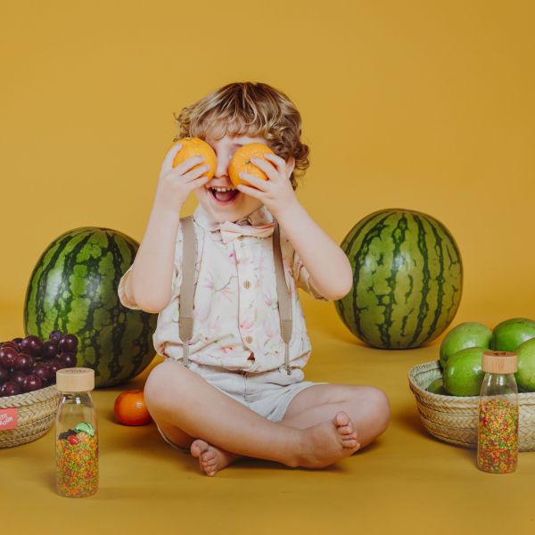 Bouteille sensorielle Learn Fruits