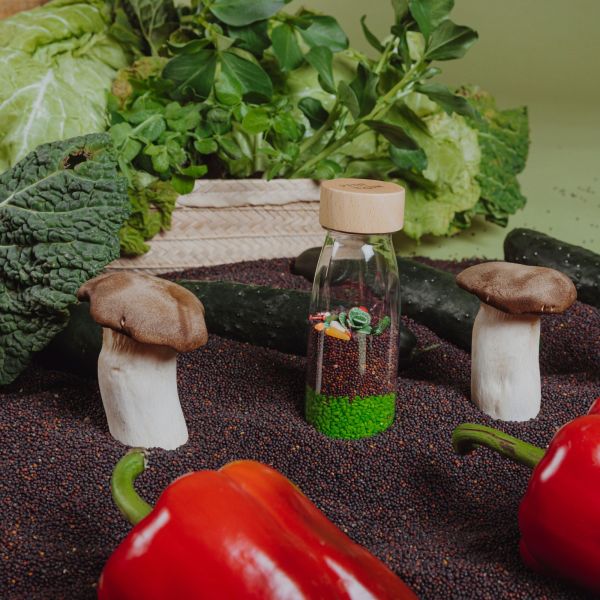 Bouteille sensorielle Learn Veggies