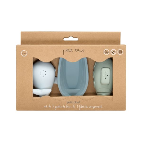 Jouets de bain Petit plouf lot de 3 - Océan