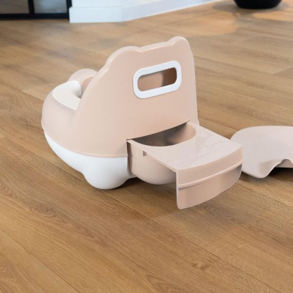 Petit pot ourson Rose Poudré