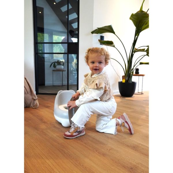 Petit pot ourson Gris