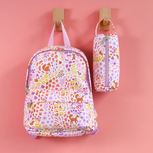 Petit sac à dos Fleurs du jardin