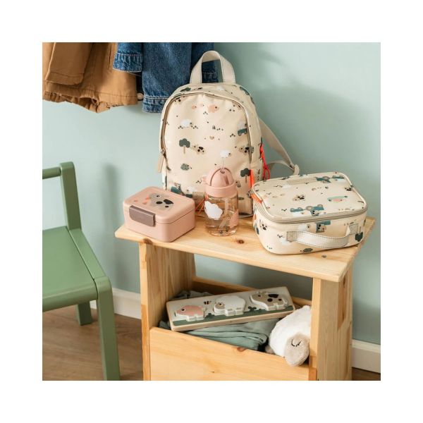 Petit sac repas isotherme Tiny farm Sable