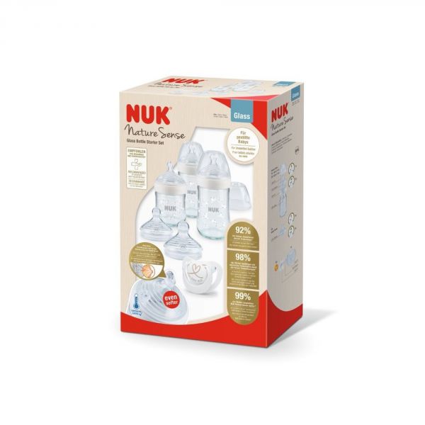 Kit biberons verre Nature Sense 6 pcs TC