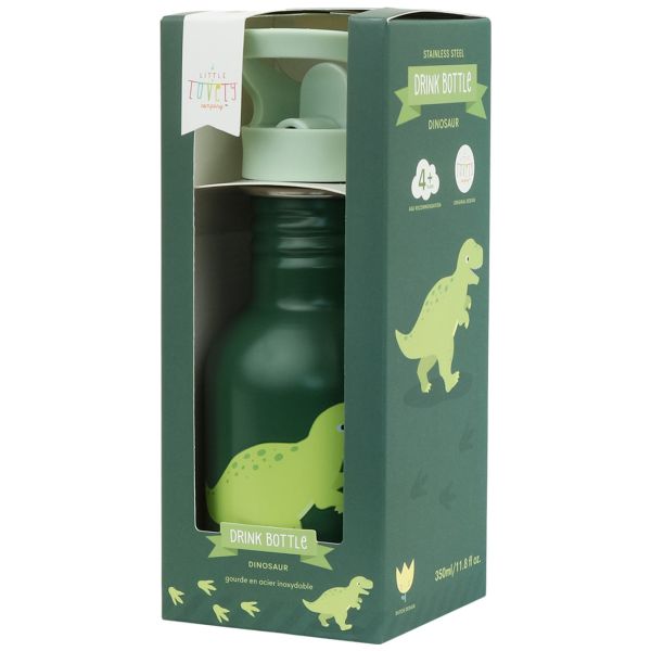 Gourde isotherme enfant compacte 350 ml Dinosaures