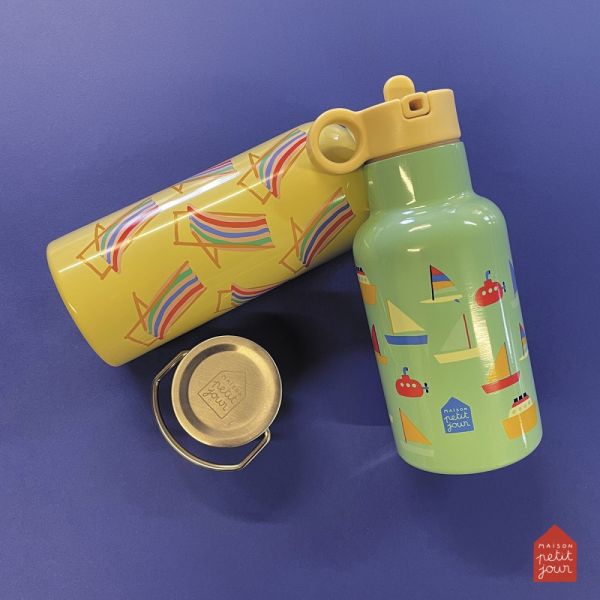 Gourde enfant  Isotherme Les Bateaux