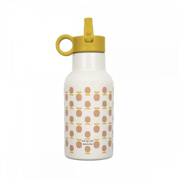 Gourde enfant  Isotherme Pomme Émilie et Ida