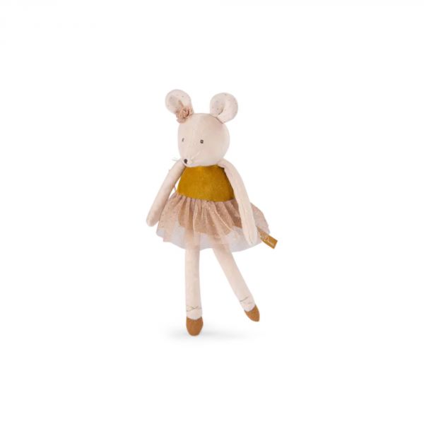 Petite peluche La petite école de danse - Souris or