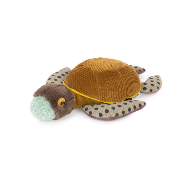 Petite peluche tortue Tout autour du monde