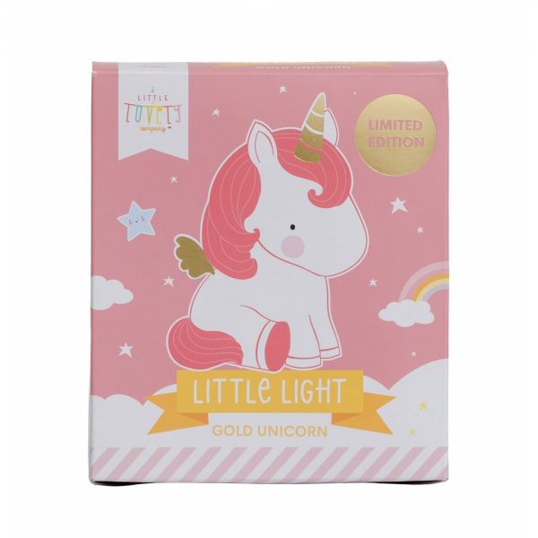 Petite veilleuse Licorne or édition limitée