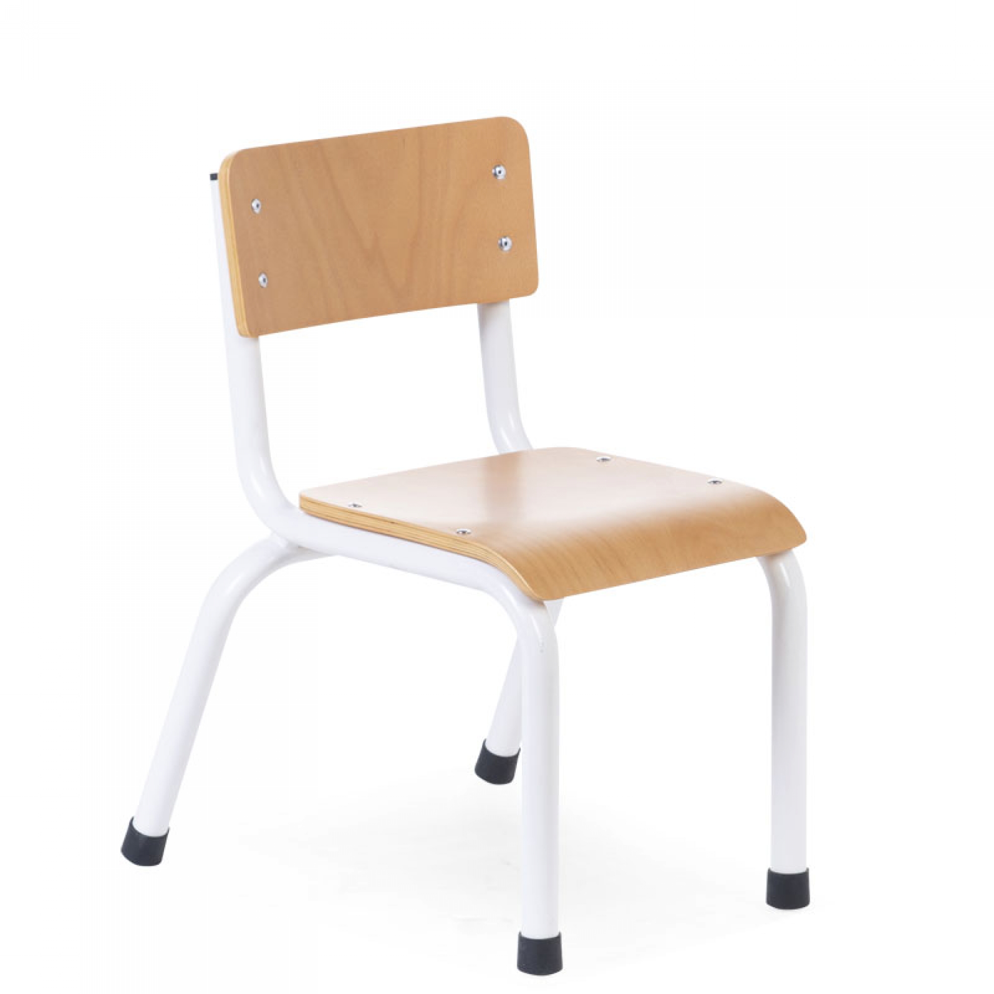 Childhome Lot de 2 petites chaises enfants en bois et métal  Made in Bébé