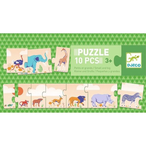 Puzzle frise pour enfant Petits et grands