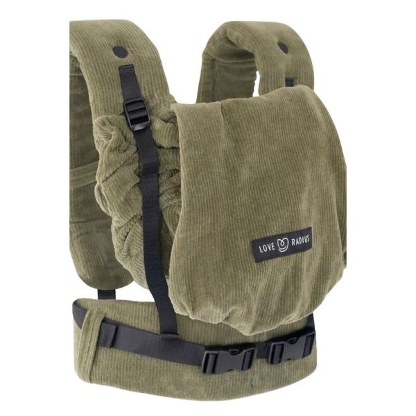 Porte bébé PhysioCarrier 2 Velvet green