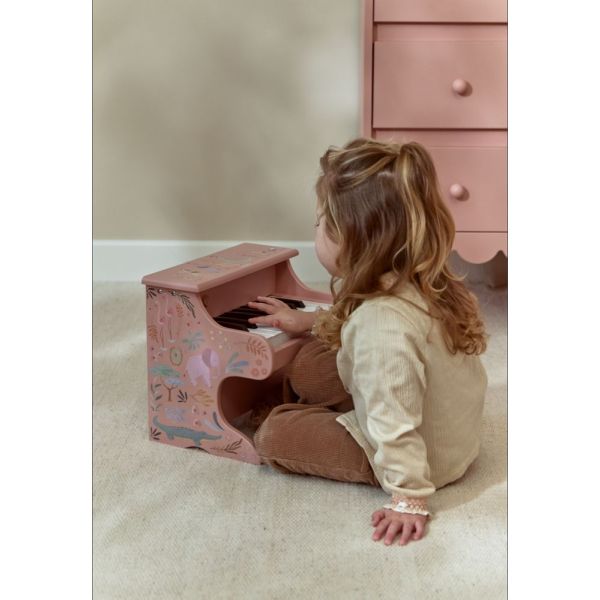 Piano en bois Rose - Safari Friends
