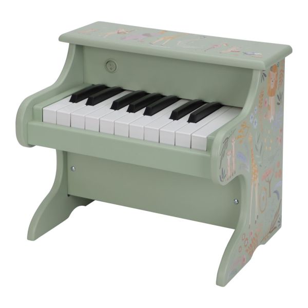 Piano en bois Vert - Safari Friends