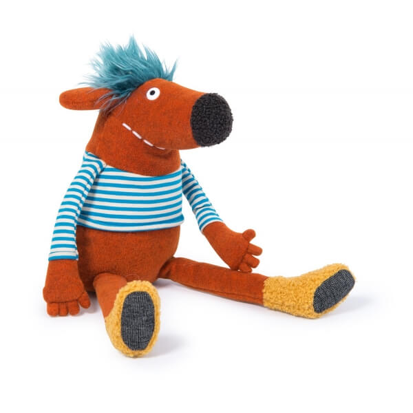 Peluche orange Pidou Les Schmouks