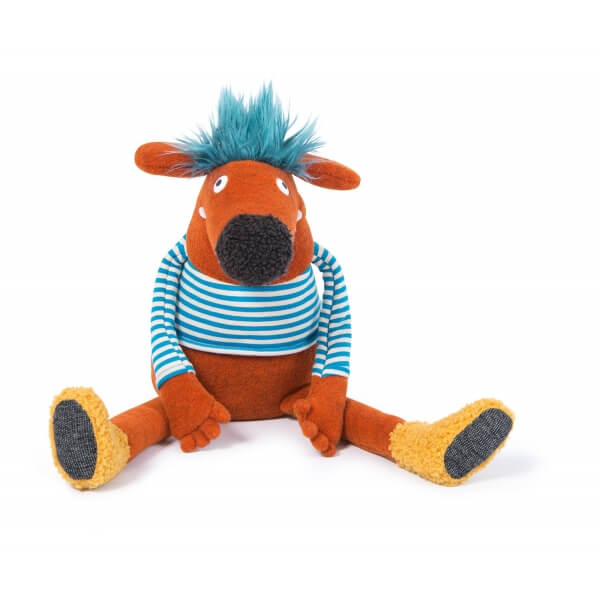 Peluche orange Pidou Les Schmouks