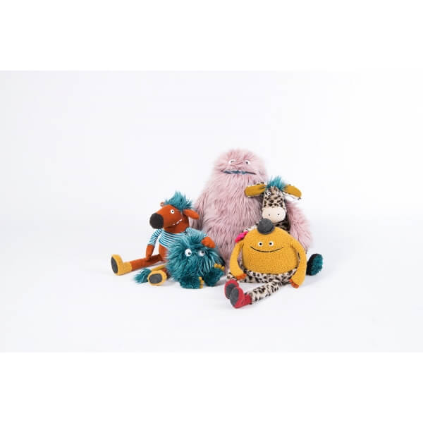 Peluche orange Pidou Les Schmouks