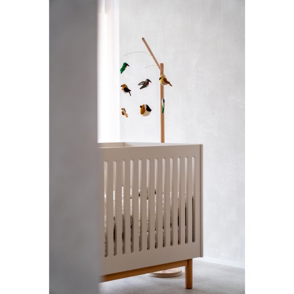 Pied pour mobile en bois