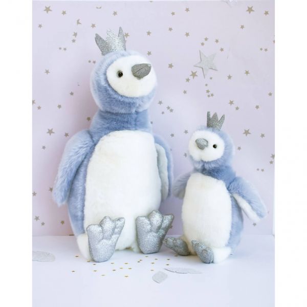 Peluche Pingouin Pigloo bleu 50 cm