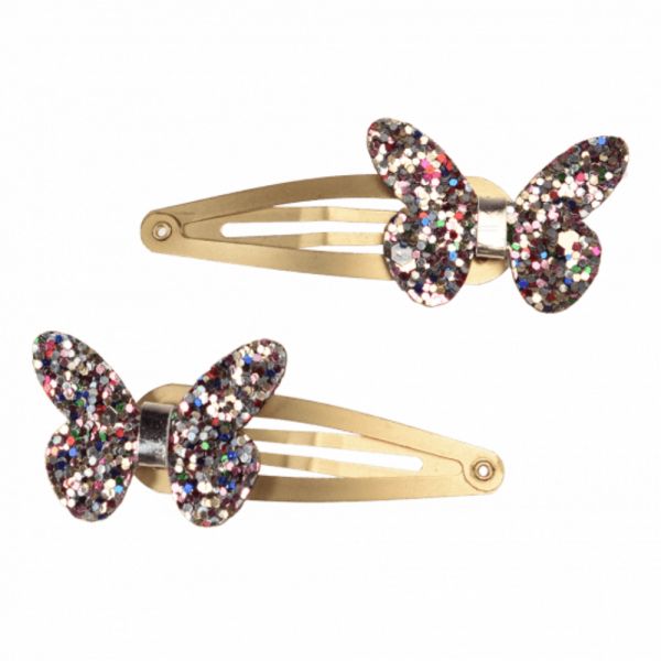 Pinces à cheveux papillons