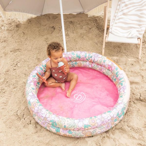 Piscine bébé Ø 100 cm floraison 2 anneaux