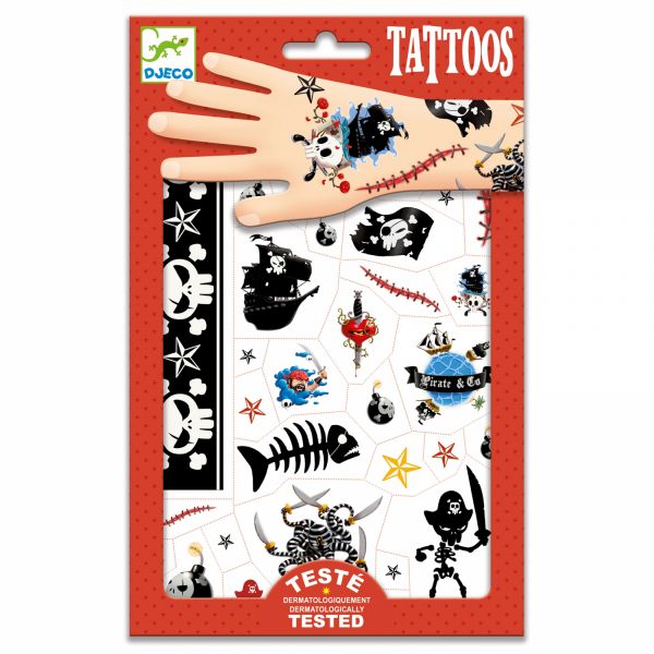 Tatouages enfant Pirates