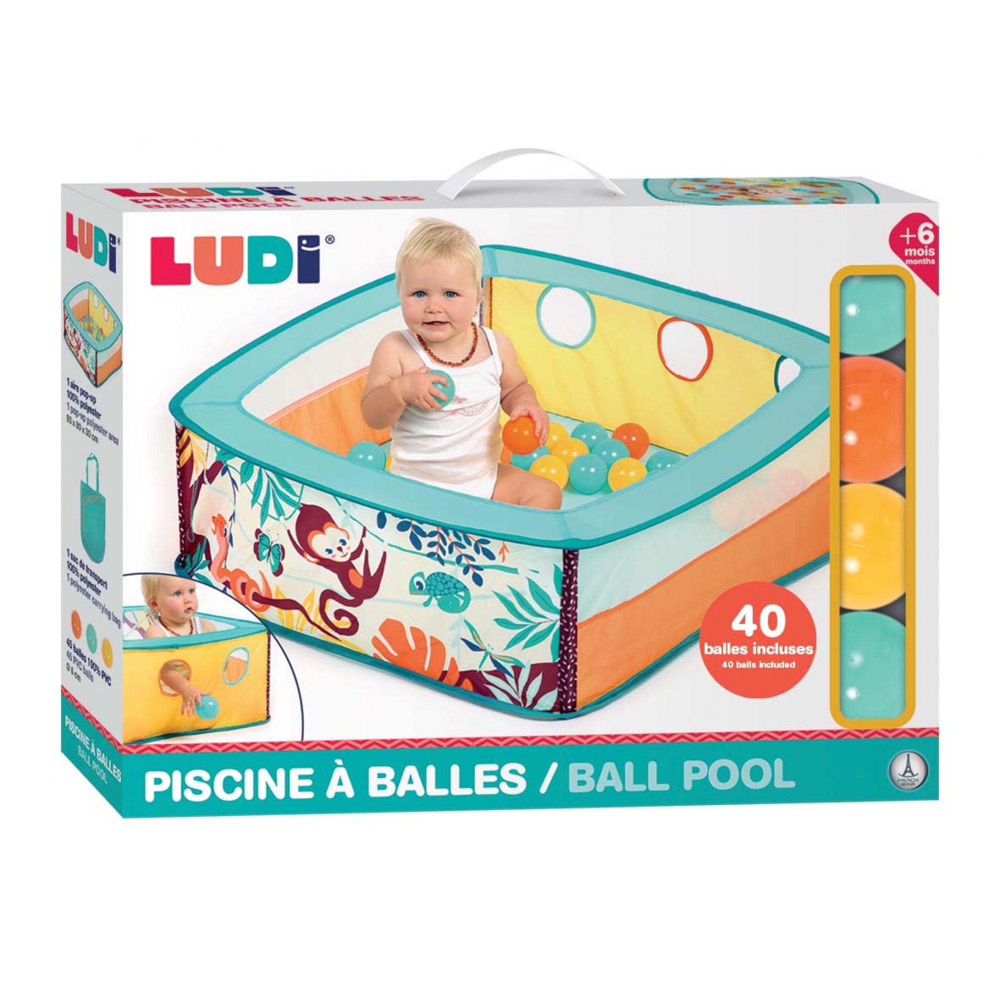 PISCINE A BALLES PVC 