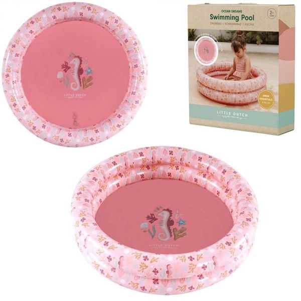 Piscine gonflable pour enfant 80 cm Ocean dreams pink
