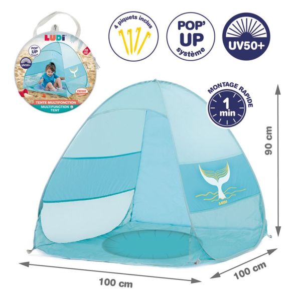 Piscine tente de plage multifonction