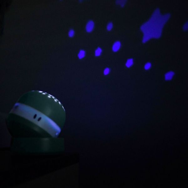 Veilleuse nomade bébé Pixie Projector Vert Sauge