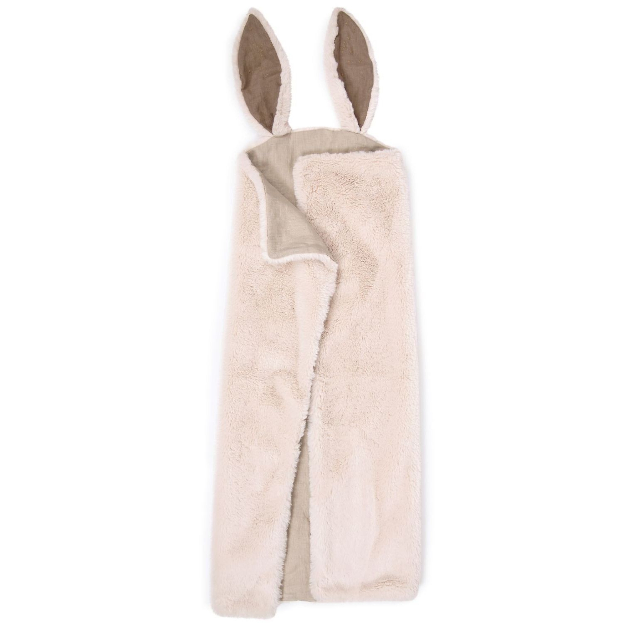 Moulin Roty Plaid Pour Bebe Lapin Blanc Rendez Vous Chemin Du Loup Made In Bebe