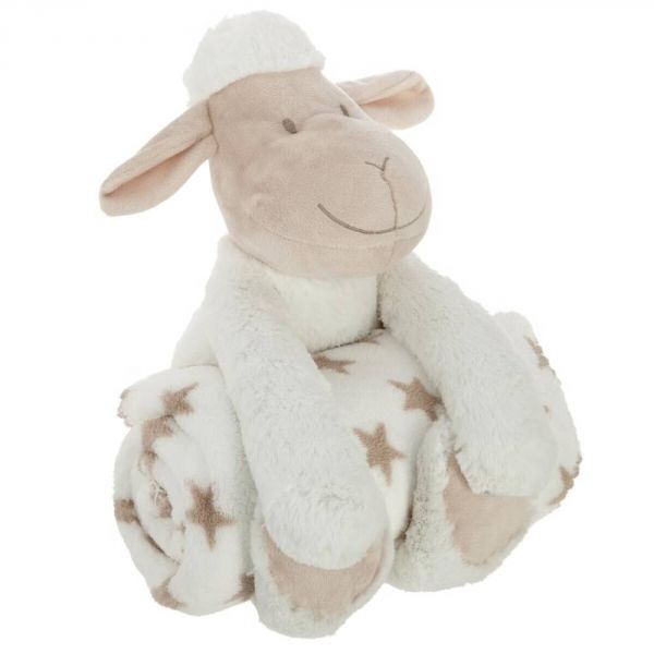 Plaid avec peluche Mouton