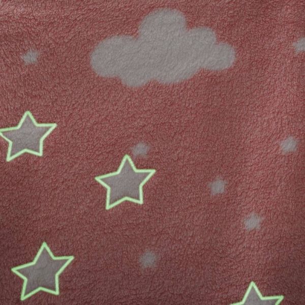 Plaid enfant rose