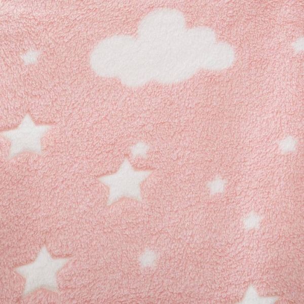 Plaid enfant rose