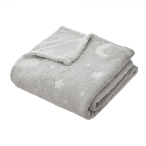 Plaid enfant gris souris
