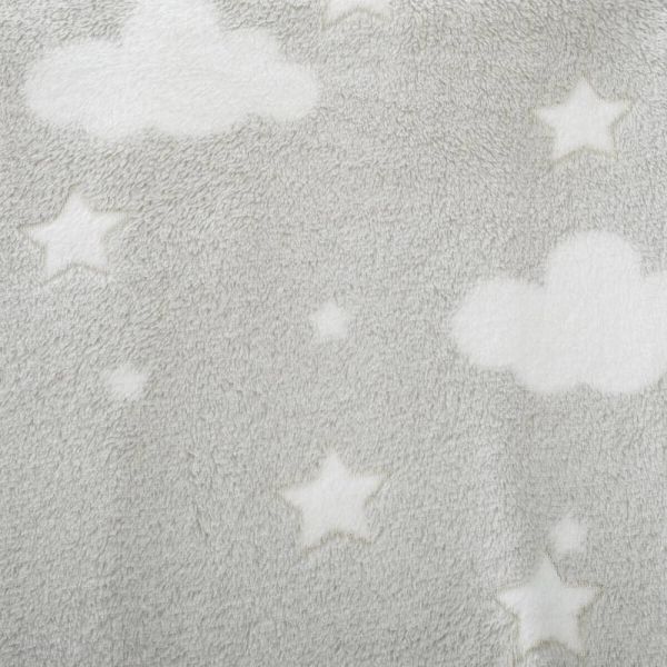 Plaid enfant gris souris
