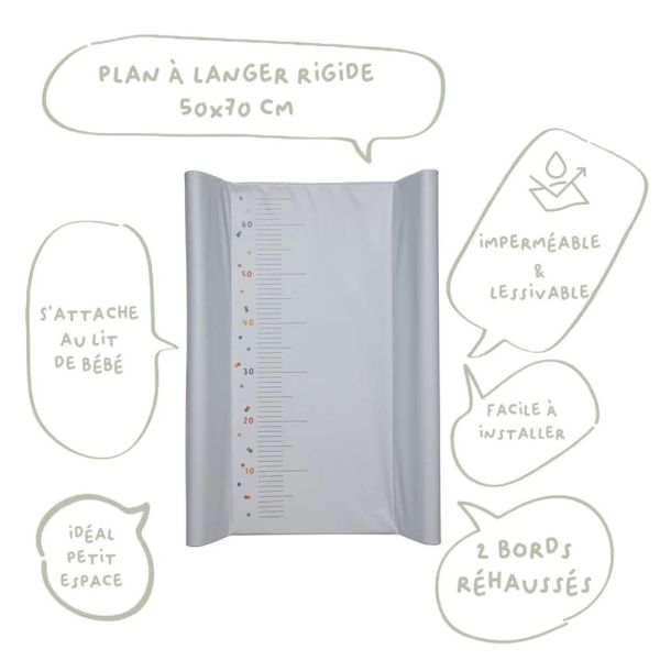 Plan à langer Pois- 50X70CM