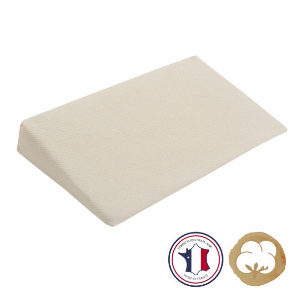 Plan incliné 10° Organic coton pour lit 60 x 120 cm