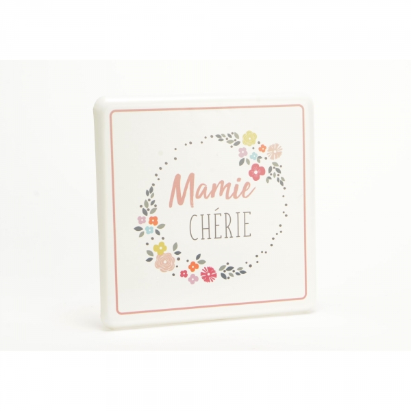 Plaque décorative Mamie Chérie