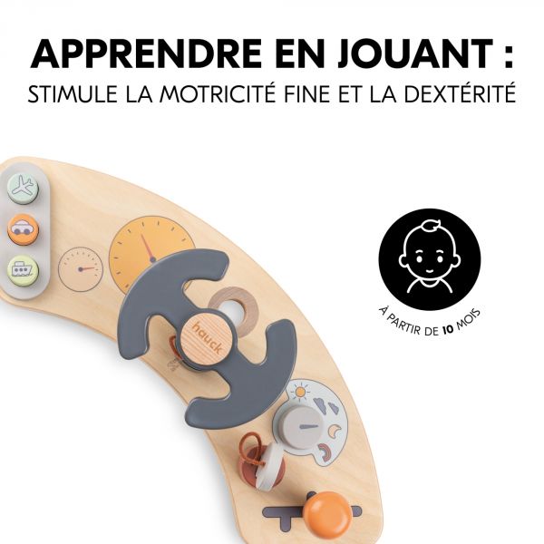 Jeux de plateau pour chaise haute en bois Play Cockpit
