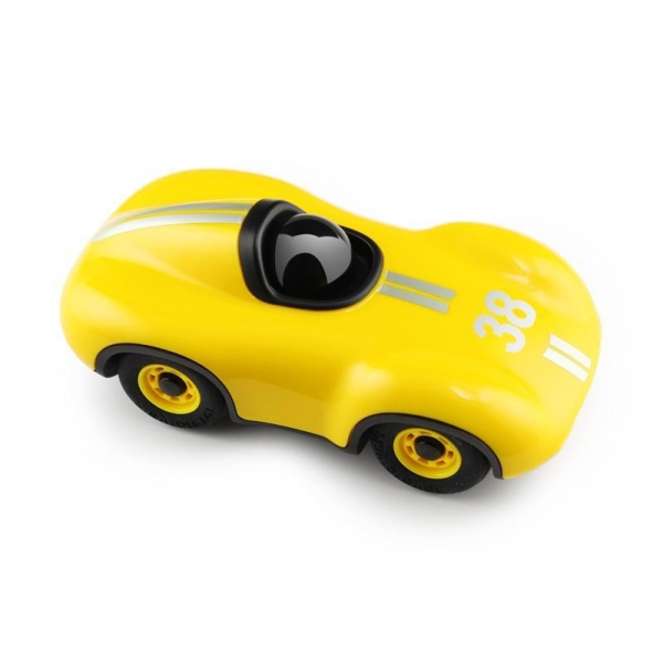 Voiture Speedy Le Mans Jaune 16,5 cm